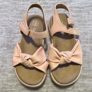Cat & Jack Light Pink Knotted Sandals